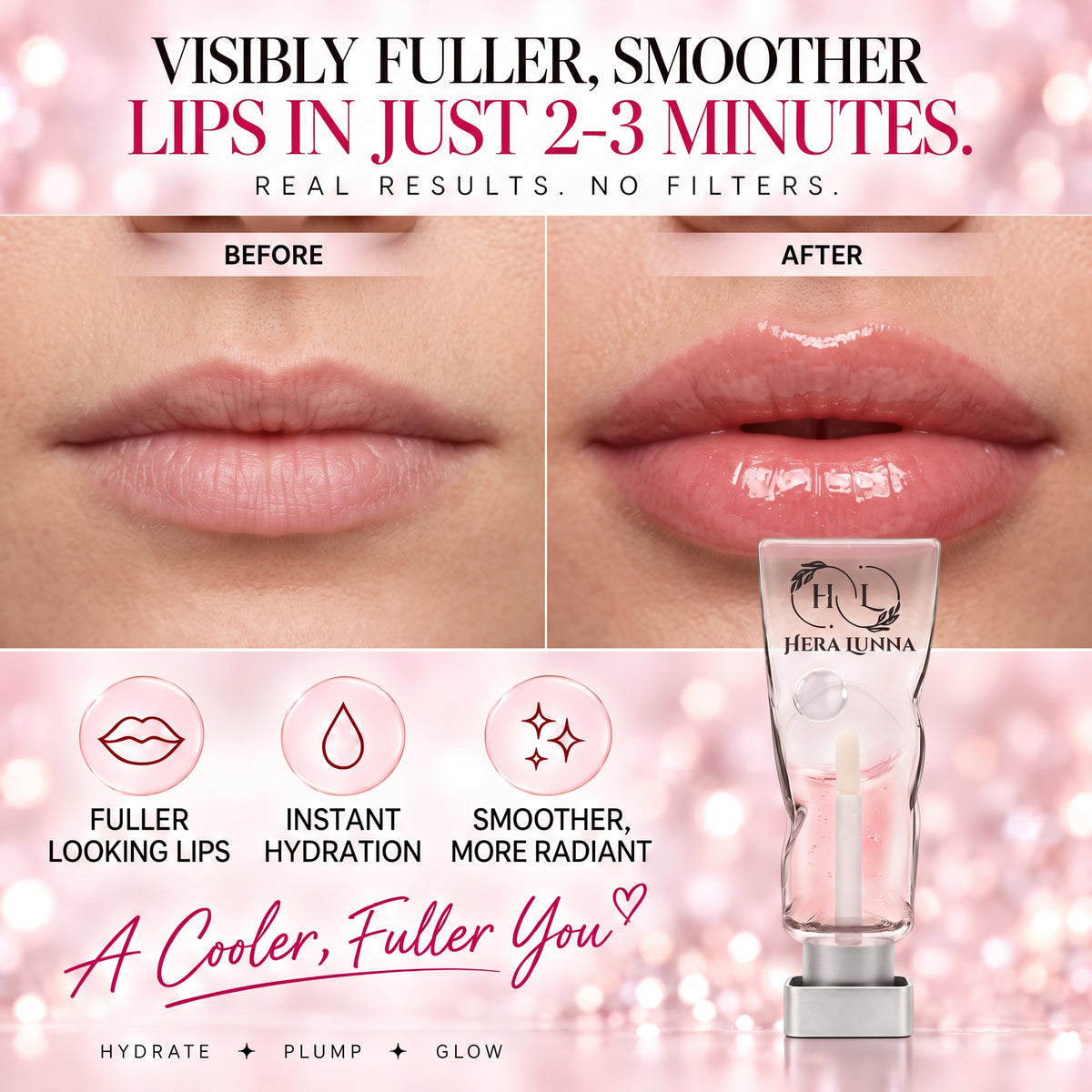 Ice Crystals Lip Plumper – Plumping & Hydrating Lip Serum