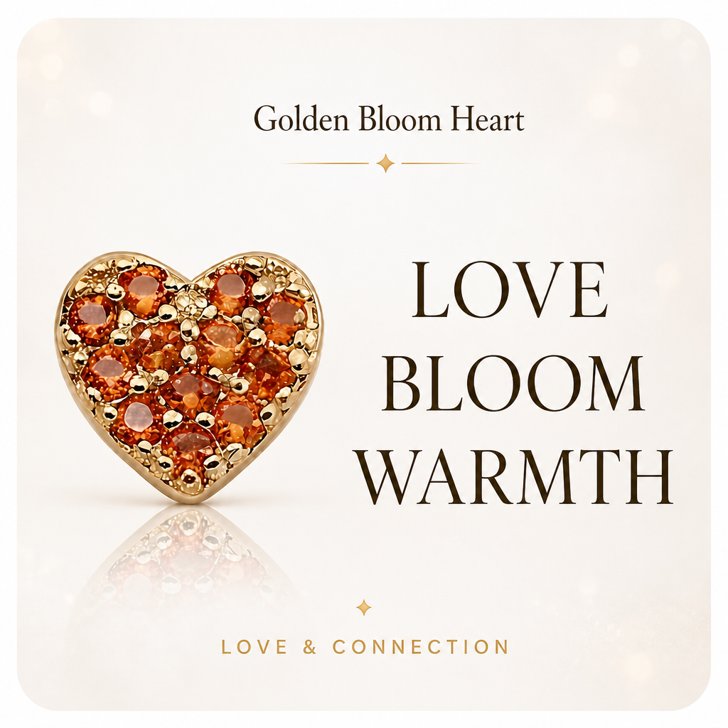 GOLDEN BLOOM HEART